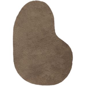 Ferm Living - Forma Wool Rug Large / Ash Brown - Ullmattor