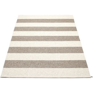 Pappelina - Bob Mud/vanilla 140x220 Cm - Mud/vanilla - Beige,Vit - Plastmattor