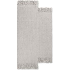 Ferm Living - Alter Rug Natural 160 X 270 Cm - Natural - Beige - Ullmattor