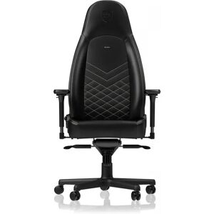 Noblechairs Icon Pu-Leather - Svart / Platina Vit