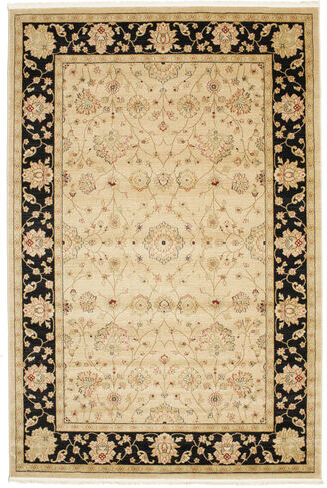 RugVista Farahan Ziegler Matta 200X300 Orientalisk Beige/Mörkbeige/Ljusbrun