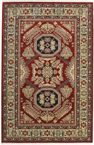 RugVista Kazak Mirvan Matta 200X300 Vardagsrum Orientalisk Mörkröd/Roströd