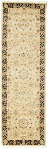 RugVista 80X250 Farahan Ziegler Matta Orientalisk Hallmatta Beige/Ljusbrun