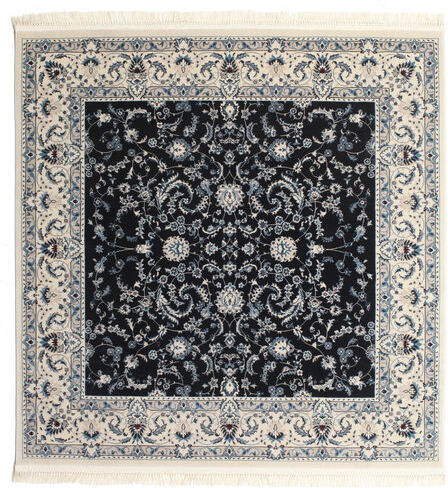 RugVista 300X300 Orientalisk Matta Nain Florentine Kvadratisk Mörkgrå/Ljusgrå Stor