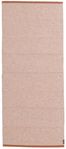 RugVista Lyster Matta 80X250 Enfärgad Hallmatta Beige/Ljusrosa