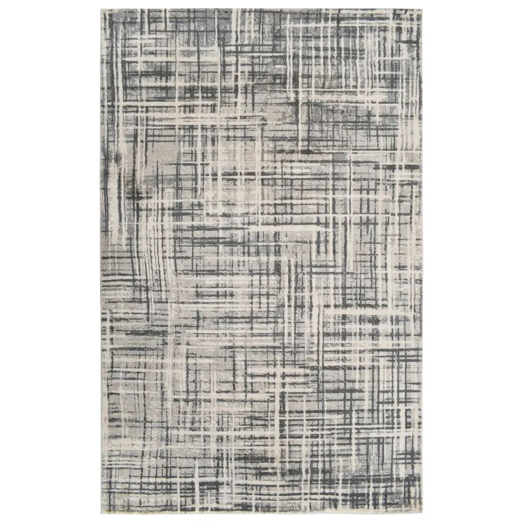 vidaXL Koberec s potlačou, béžový 140x200 cm, polyester