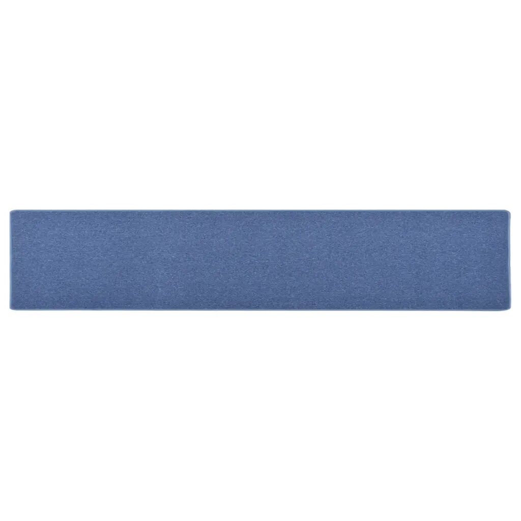 vidaXL Kobercový behúň modrý 50x250 cm