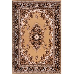 World Menagerie Nickelson Flatweave Black/Beige Rug black/white 160.0 H x 120.0 W x 2.0 D cm