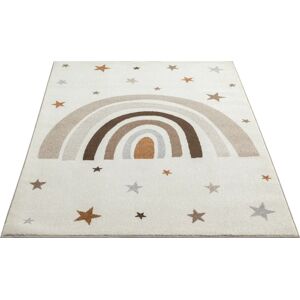 Isabelle & Max Power Loom Cream Rug 100.0 H x 60.0 W x 2.0 D cm