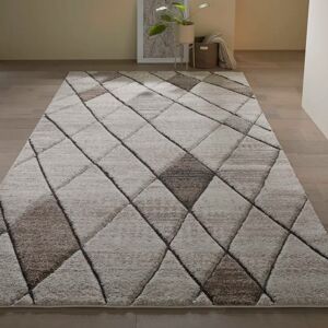 Metro Akaysia Grey Rug white 150.0 H x 80.0 W x 1.8 D cm