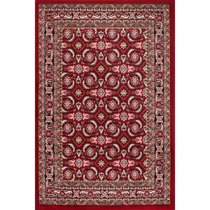 World Menagerie Nicks Flatweave Grey/Red Rug gray/red 160.0 H x 120.0 W x 2.0 D cm