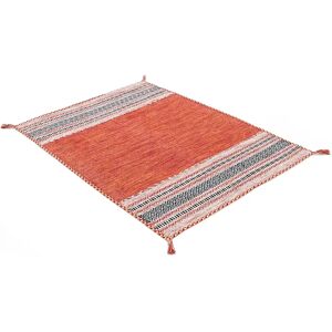 Carpetfine Azizi Handmade Kilim Wool Orange Rug 240.0 W x 0.8 D cm