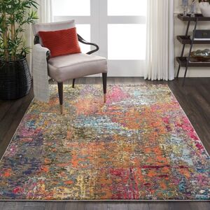 Nourison - Celestial CES14 Sunset 61cm x 180cm Runner - Multicoloured