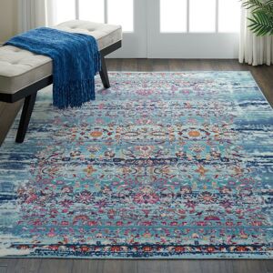 Nourison - Vintage Kashan VKA02 Blue 61cm x 122cm Rectangle - Blue