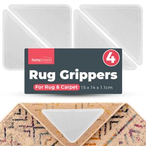 SOL ( 8 units (2 x 4pk)) 4-16 Rug Gripper Carpet Mat Anti Non Slip Stopper
