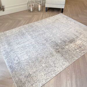 Kace Neutral & Grey Abstract Rug, 239 x 300cm