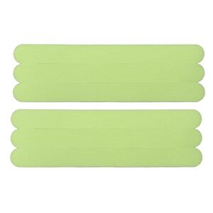Keenso Luminous Stair Tread, Luminous Stair Marker Strong Grip Fastness Self Adhesive for Home for Outdoor (Glow Green)
