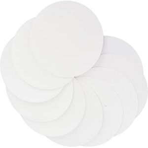 Alomejor 10pcs Clear Steps Pad, Round Self Adhesive Floor Stair Sticker Mats for Bathroom Doorway Stairs