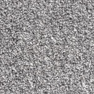 Tuda Grass Direct Tuda Carpets Barrati 15mm Saxony Pile Carpet with Hessian Action Back Dove Grey (75) - Sample