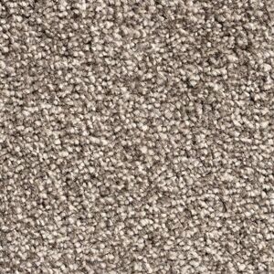 Tuda Grass Direct Tuda Carpets Barrati 15mm Saxony Pile Carpet with Hessian Action Back Walnut (92) - Sample