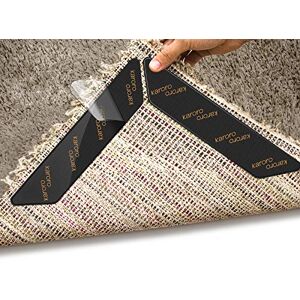 Home TechPro Rug Pad Gripper, Non Slip Washable Grippers for Rug, Vacuum Tech - New Materials to Anti Curling Rug Pads : Keep Your Rug in Place & Make