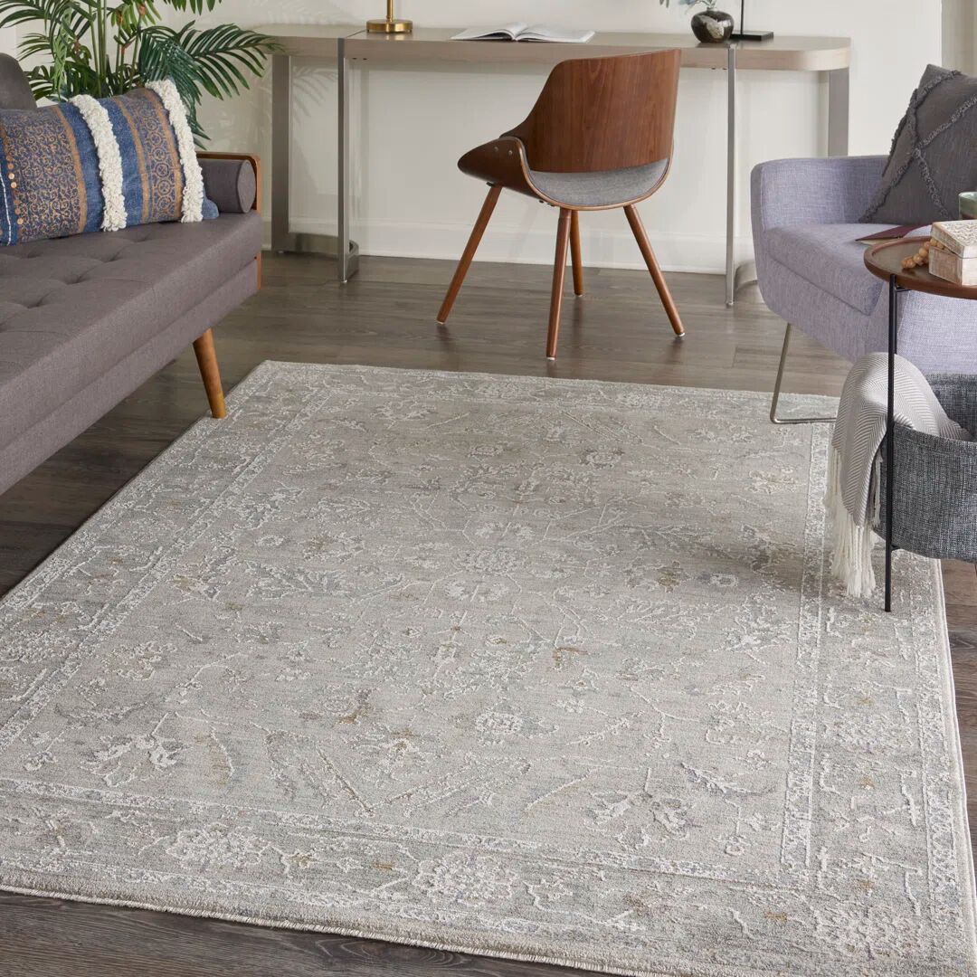 Photos - Area Rug Nourison Infinite -  white 71.0 H x 47.0 W x 1.2 D cm 