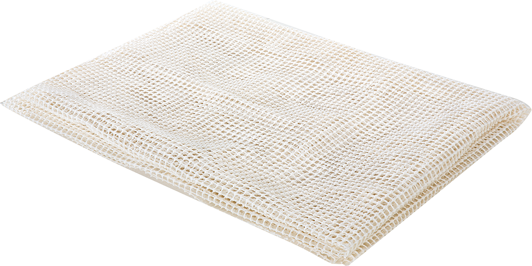 Beliani Anti Slip Rug Mat Underlay Gripper White 130 x 190 cm Cuttable