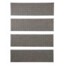 Everyspace Recycled Waterhog Mat, Stair Treads, Set of Four Medium Gray, Rubber L.L.Bean