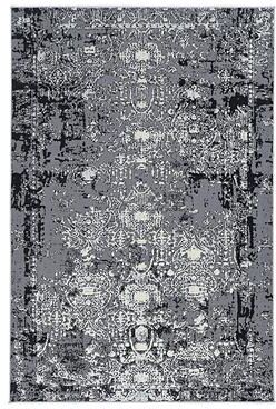 Linon Elixir Farooh Rug, Grey, 8X10.5 Ft