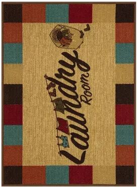 Ottomanson Laundry Room Rug, Multicolor, 2X5 Ft