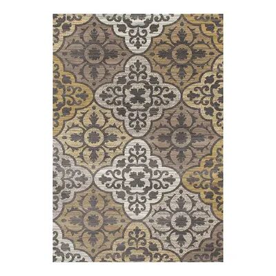 Art Carpet Abel Tilework Rug, Yellow, 5X8 Ft