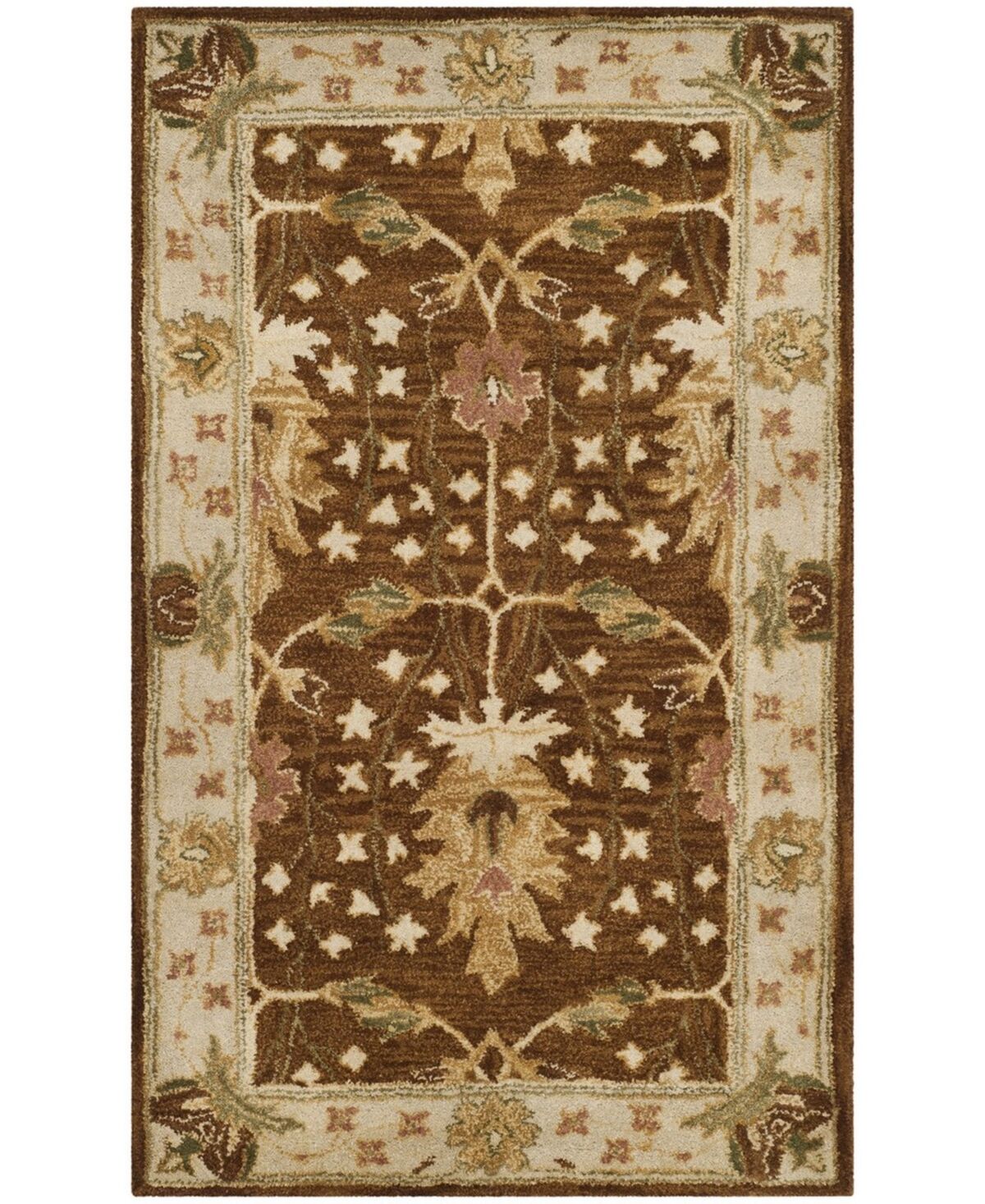Safavieh Antiquity At840 Brown 4' x 6' Area Rug - Brown