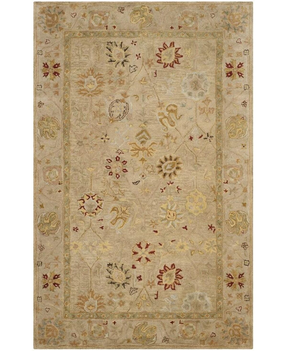 Safavieh Antiquity At859 Taupe 6' x 9' Area Rug - Taupe