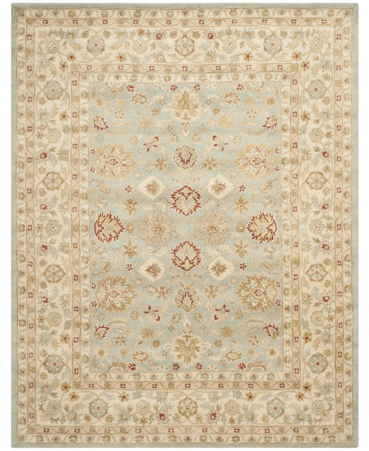 Safavieh Antiquity At822 Bluestone 8' x 10' Area Rug - Bluestone