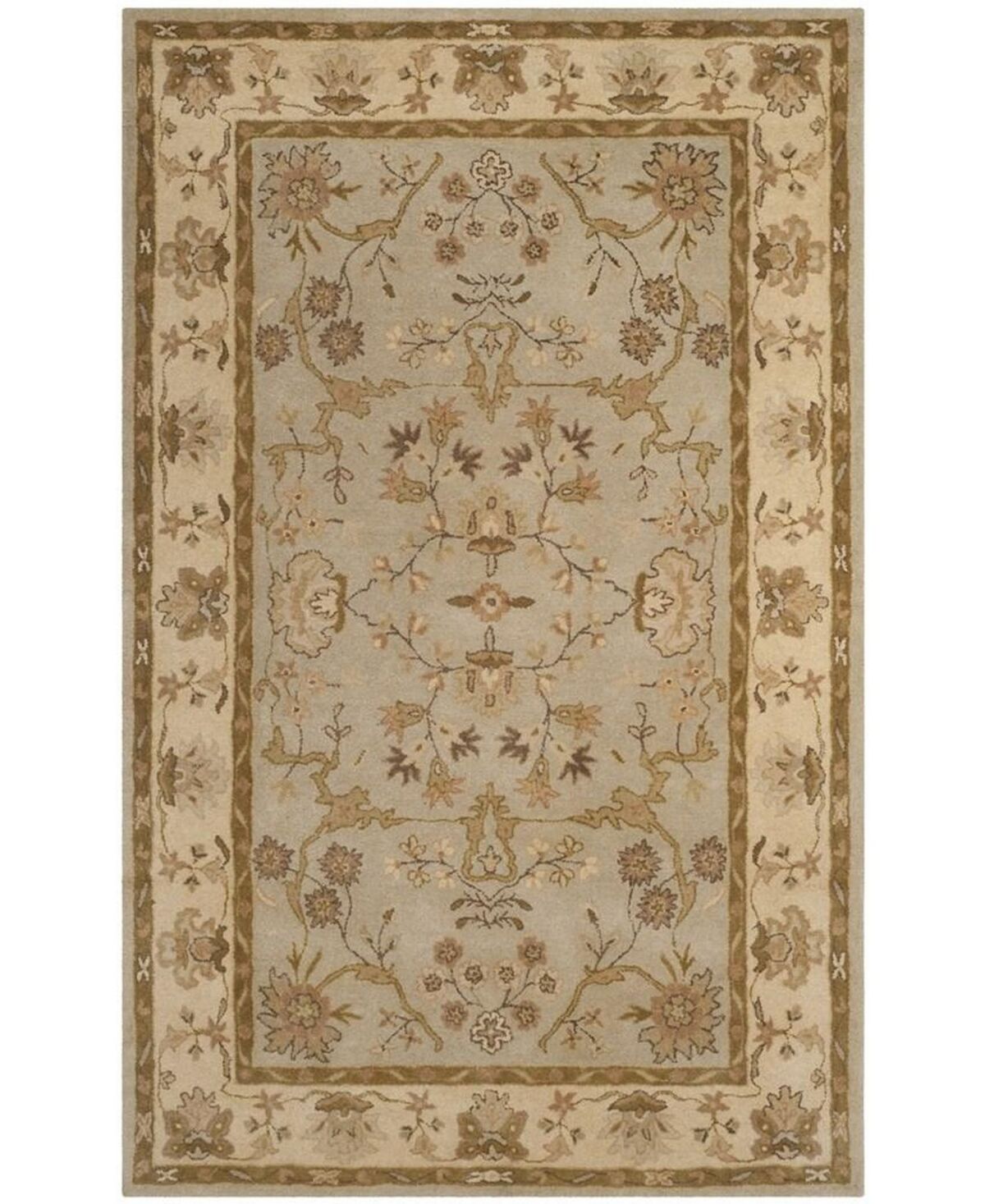 Safavieh Antiquity At62 Silver 5' x 8' Area Rug - Silver