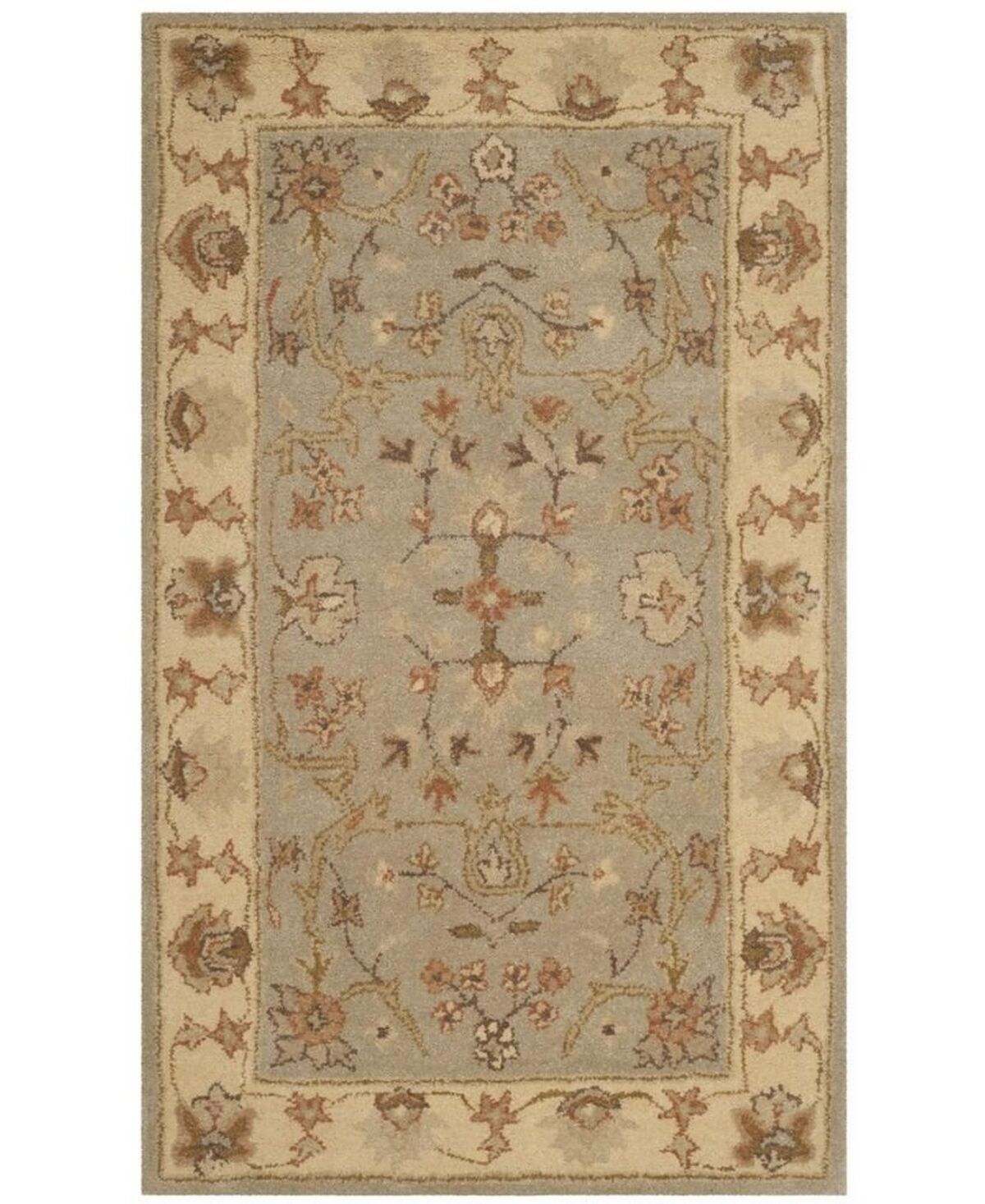 Safavieh Antiquity At62 Silver 4' x 6' Area Rug - Silver