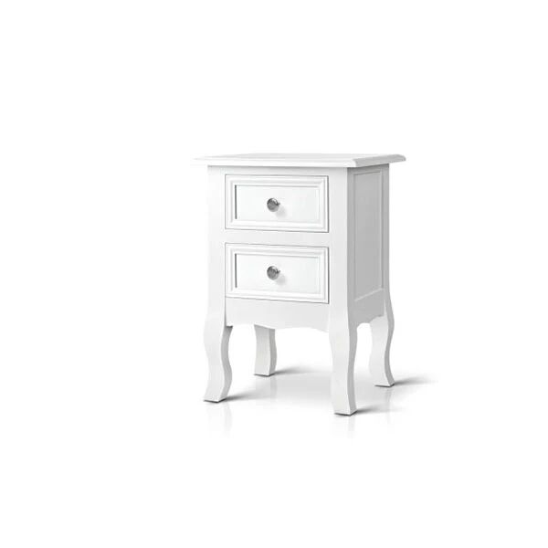 Artiss Bedside Tables Drawers French Storage Cabinet Nightstand Lamp