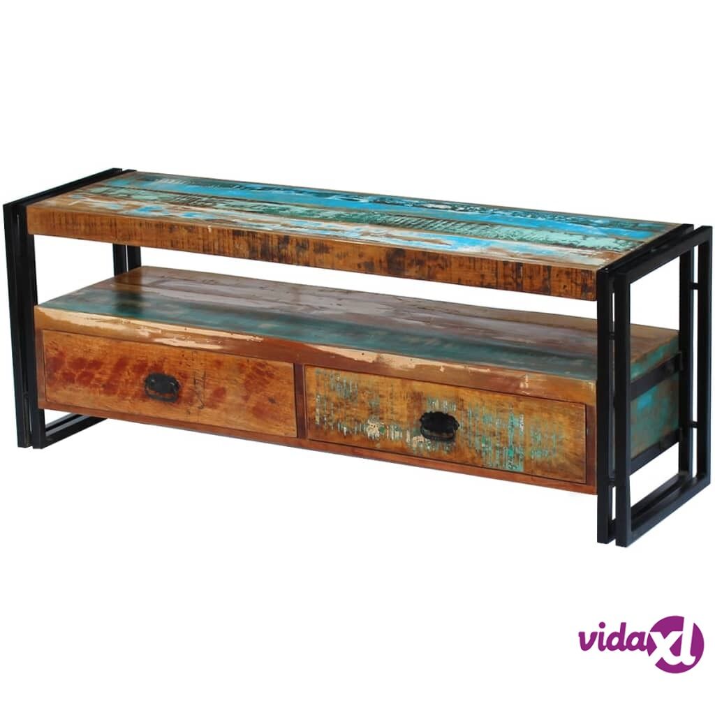 vidaXL TV Cabinet Solid Reclaimed Wood