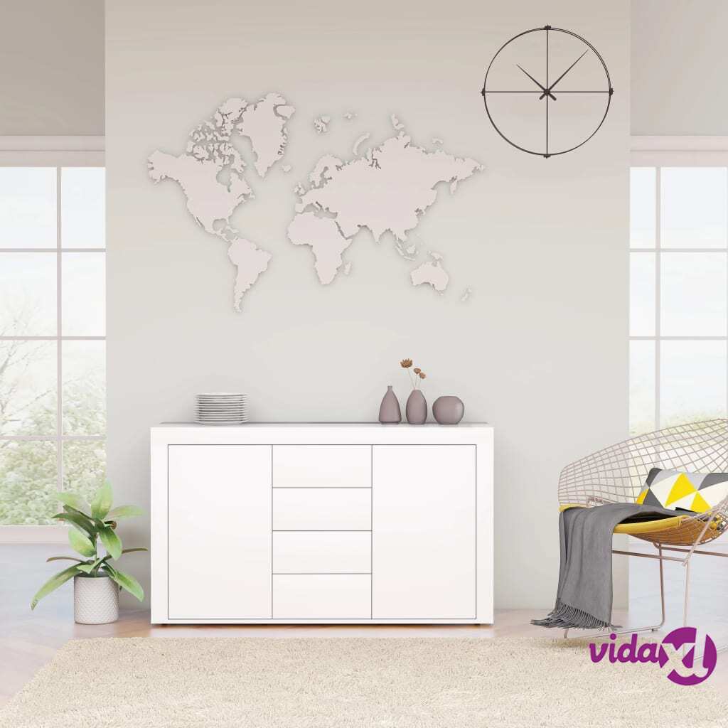 vidaXL Sideboard White 120x36x69 cm Chipboard