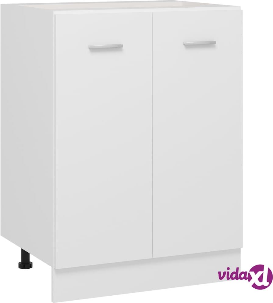 vidaXL Bottom Cabinet White 60x46x81.5 cm Chipboard