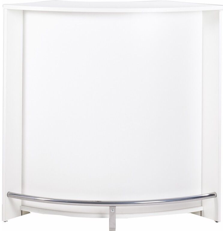 Simmob Meuble Bar Comptoir Cuisine Blanc 107 cm