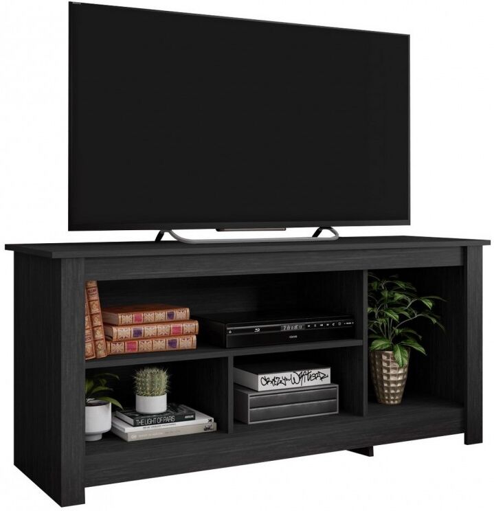 Caemmum Meuble TV 55 Pouces Maxi Noir