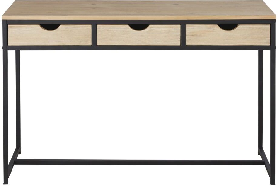 Maisons du Monde Bureau console 3 tiroirs