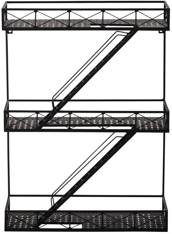 Maisons du Monde Étagère murale en métal noir