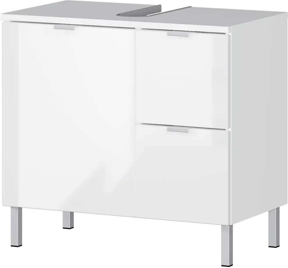 Germania Armoire de plancher sous-lavabo GW-Mauresa 34x60x56 cm Blanc