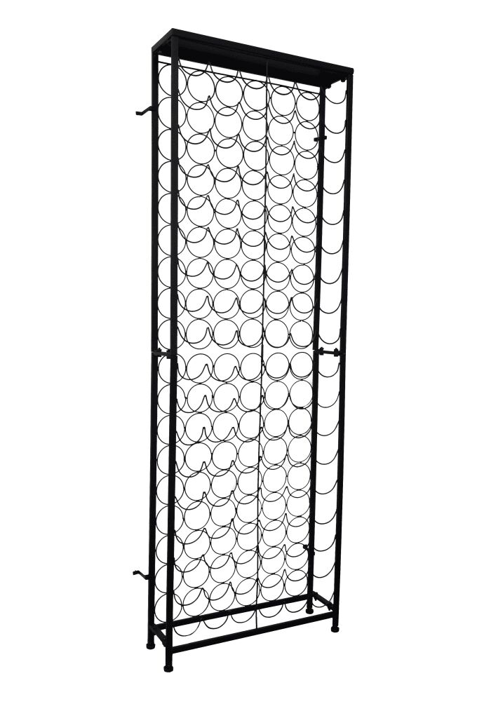 vidaXL Casier à bouteilles pour 108 bouteilles Métal