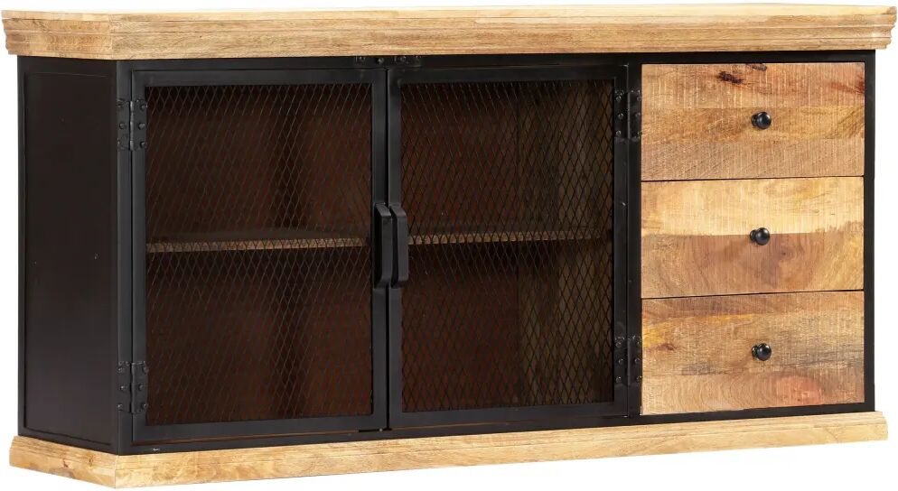 vidaXL Buffet 150x40x75 cm Bois de manguier solide