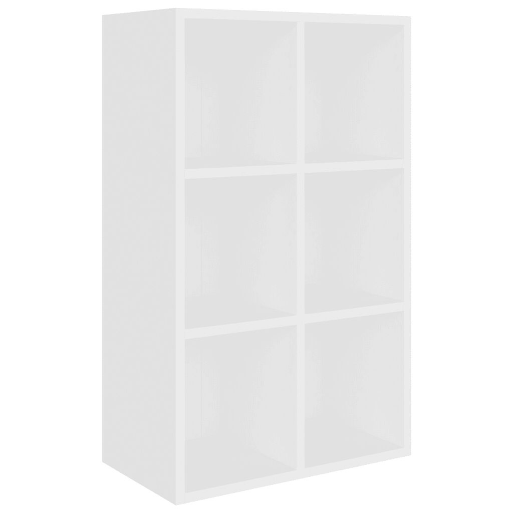 vidaXL Bibliothèque/Buffet Blanc 66x30x97,8 cm Aggloméré