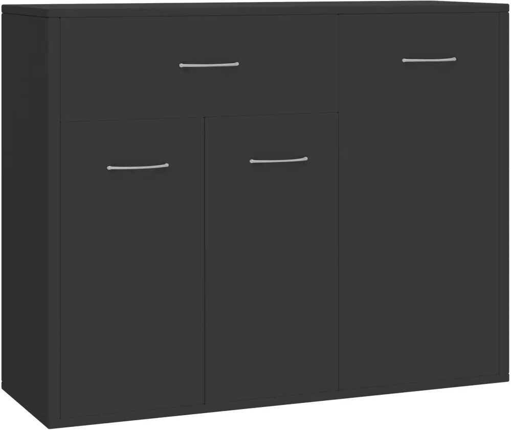 vidaXL Buffet Gris 88x30x70 cm Aggloméré