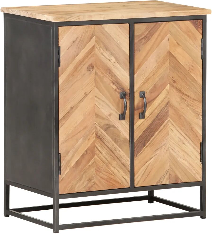 vidaXL Buffet 60x35x70 cm Bois d'acacia massif